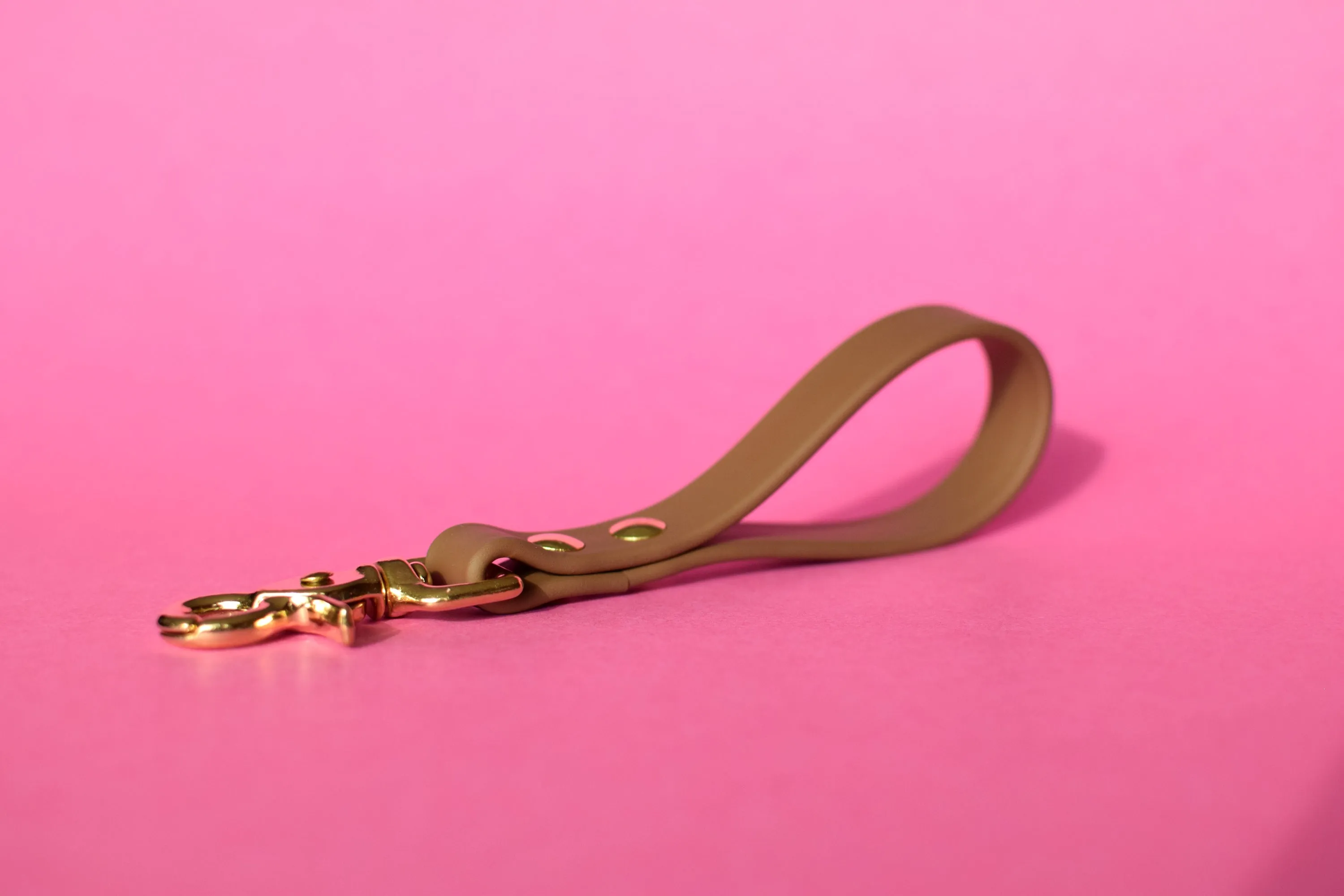 PREMADE COLLECTION - Biothane Short Leash Key Fob