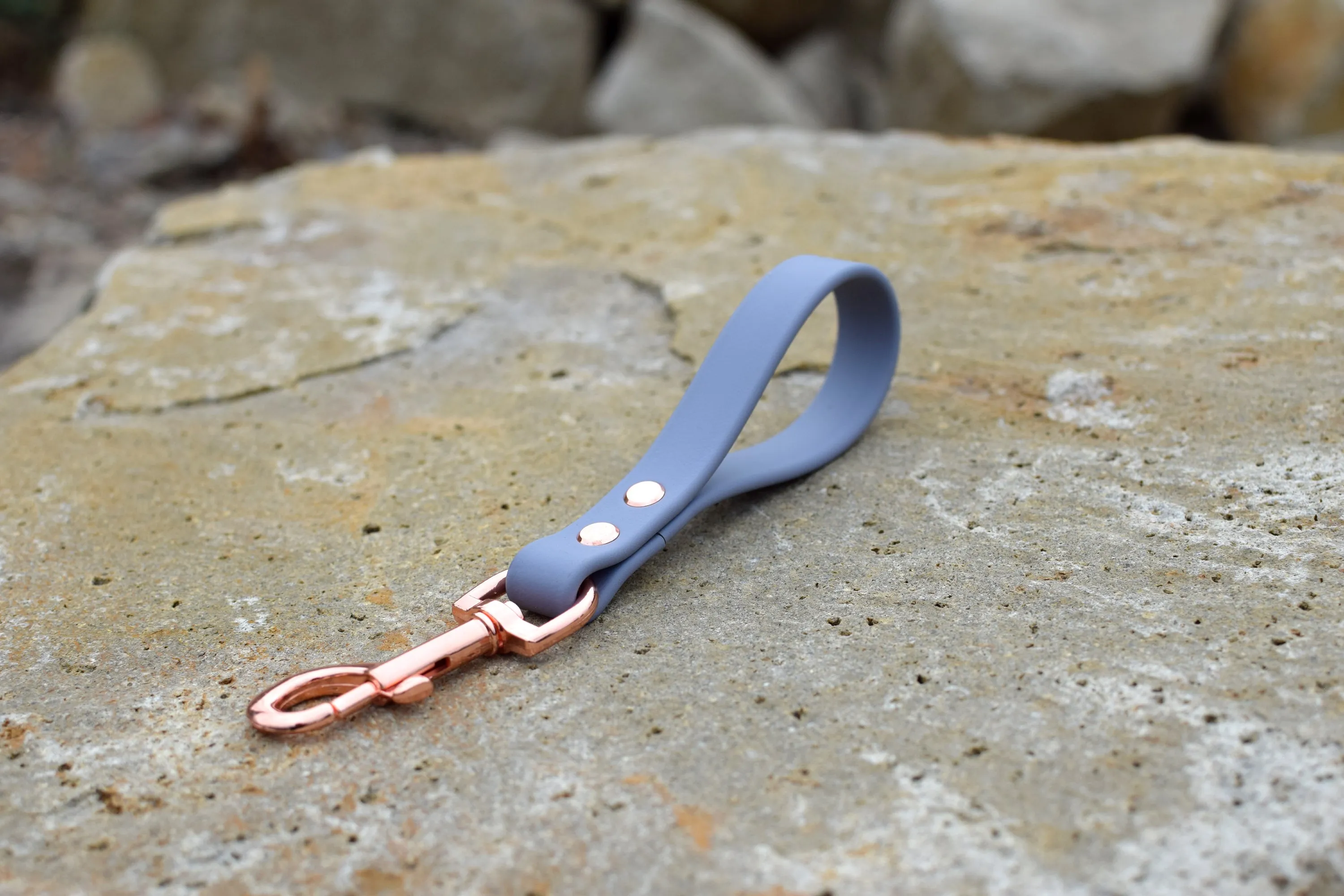 PREMADE COLLECTION - Biothane Short Leash Key Fob