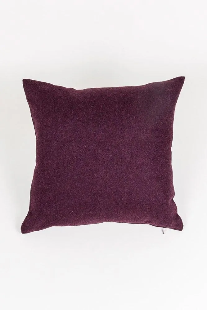 Recycled Wool Pillows & Floor Cushions "Clyde" in 11 colors