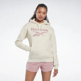 Reebok Apparel Women Reebok Identity Logo Fleece Hoodie Clwtml