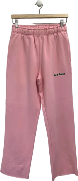 Ru & Rocka Pink Sweatpants UK L
