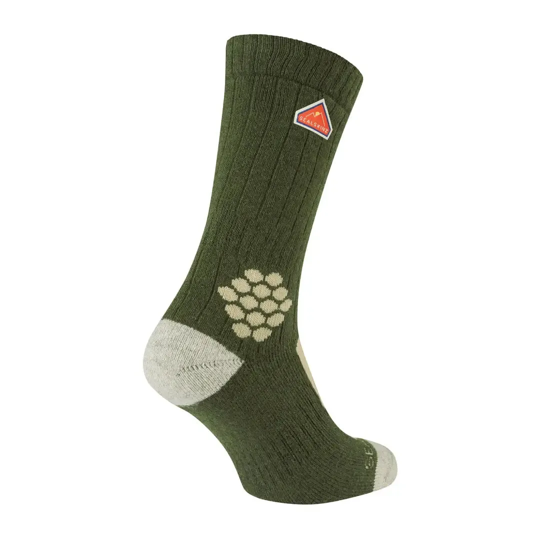 Sealskinz Scarning Recycled Wool and Cashmere Mid Length Socks