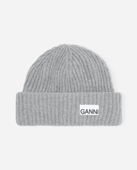 Structured Rib Beanie - Paloma Melange