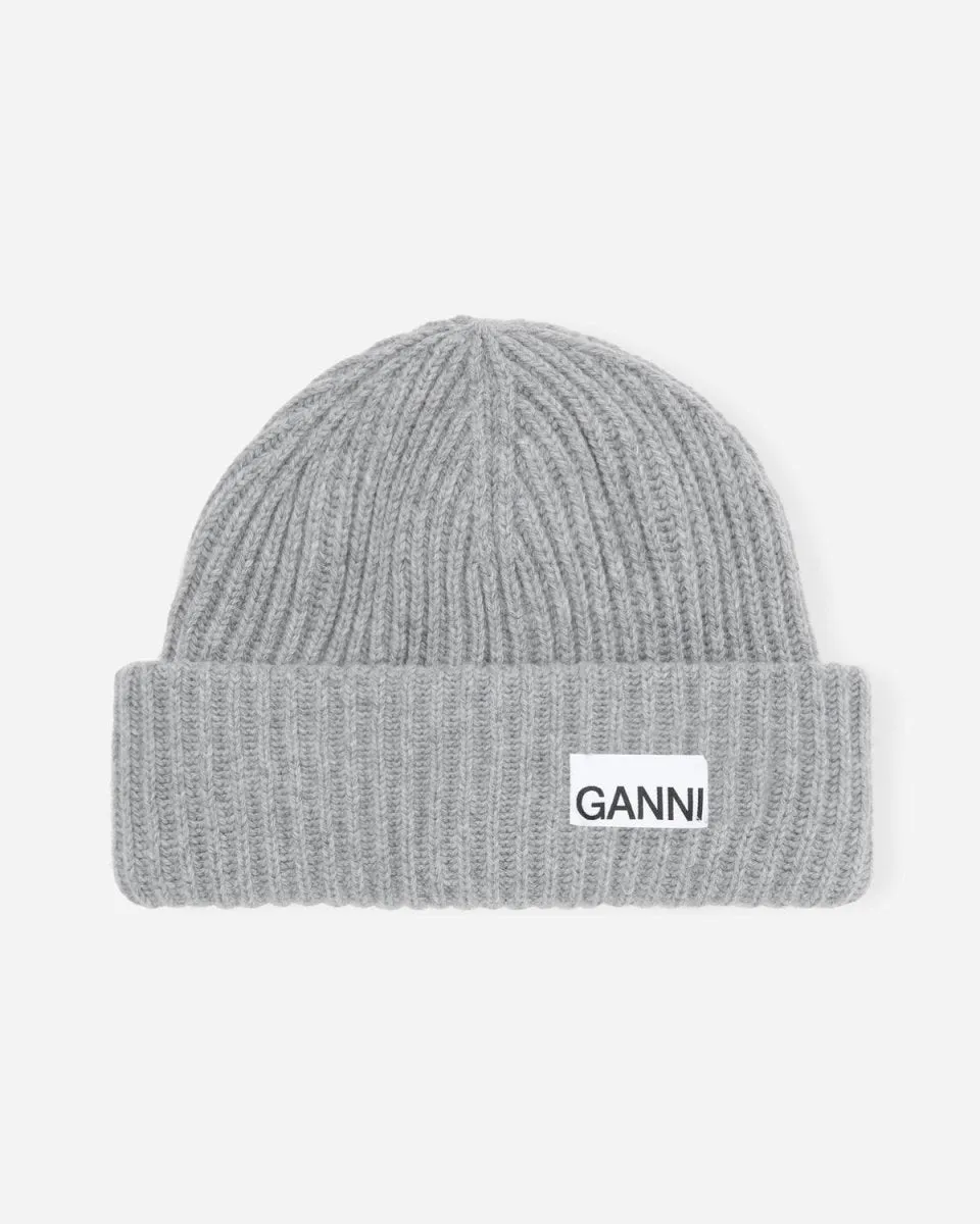 Structured Rib Beanie - Paloma Melange