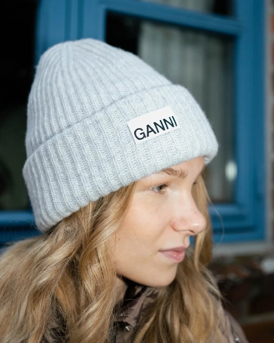 Structured Rib Beanie - Paloma Melange