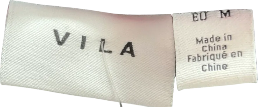 VILA Black Loose Sweatpants UK M