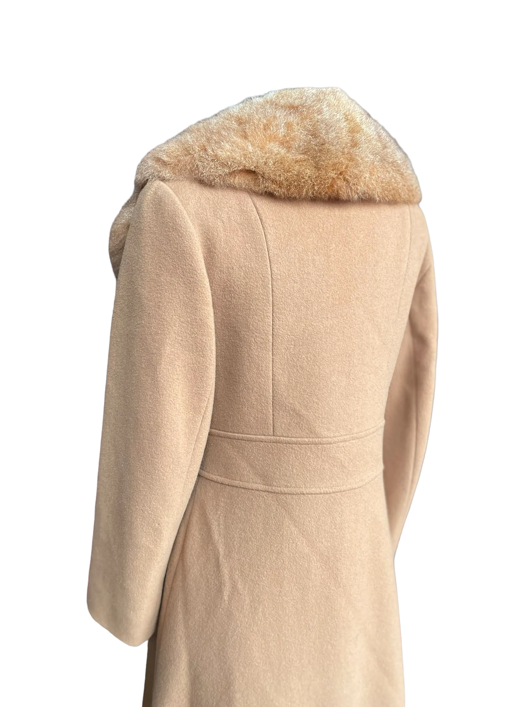 Vintage 1960s Fashionbilt Wool Coat with Fur Collar | Seattle Womens Fashion | Seattle True Vintage
