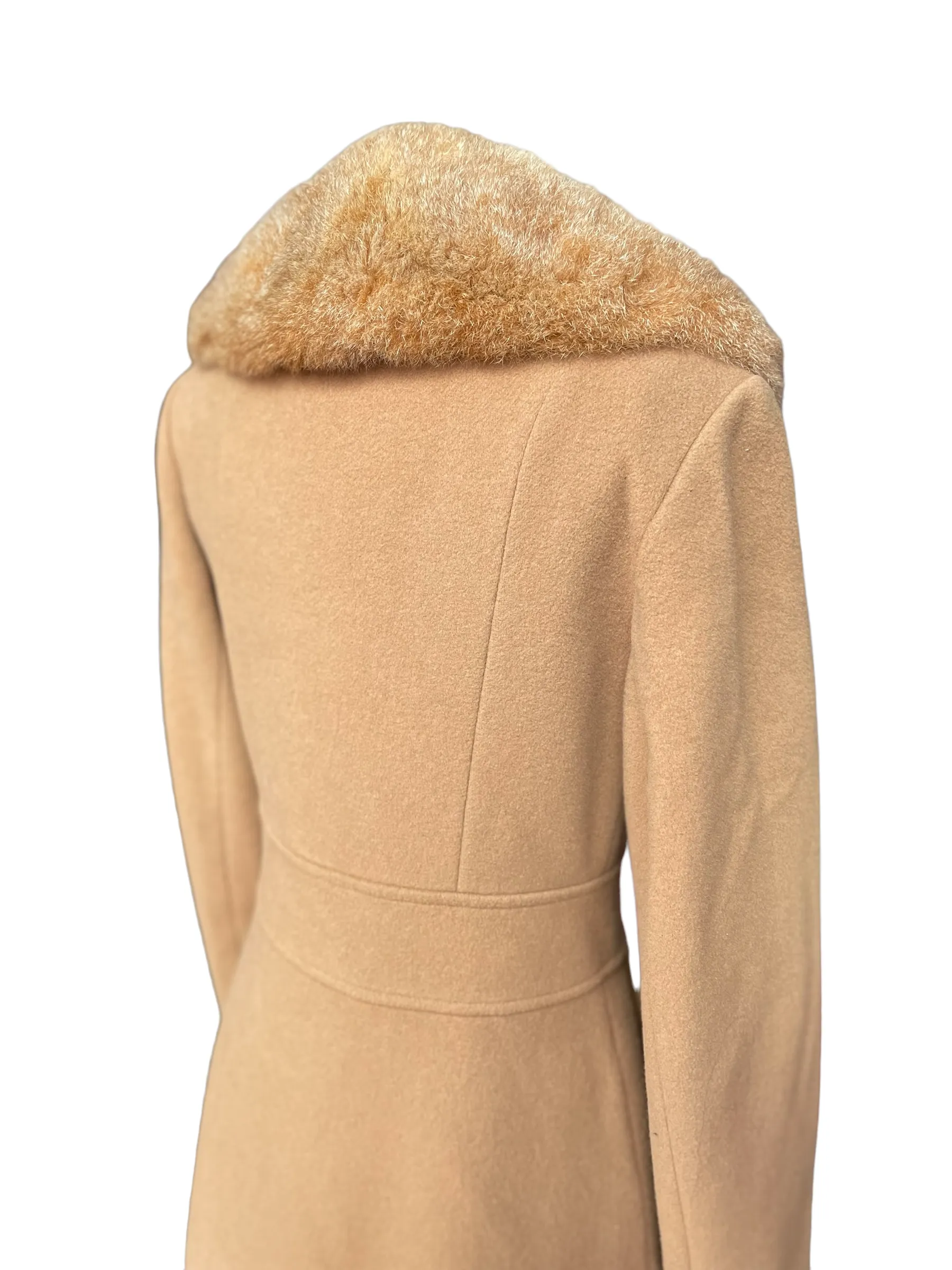 Vintage 1960s Fashionbilt Wool Coat with Fur Collar | Seattle Womens Fashion | Seattle True Vintage