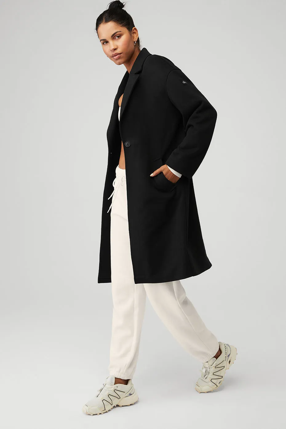VIP Blazer Trench - Black