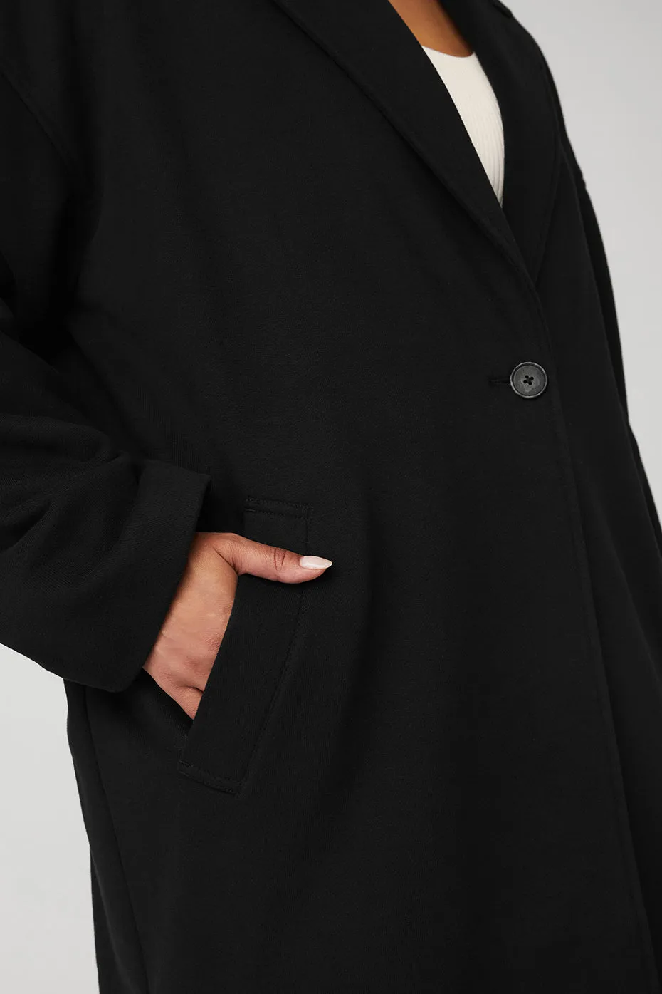 VIP Blazer Trench - Black