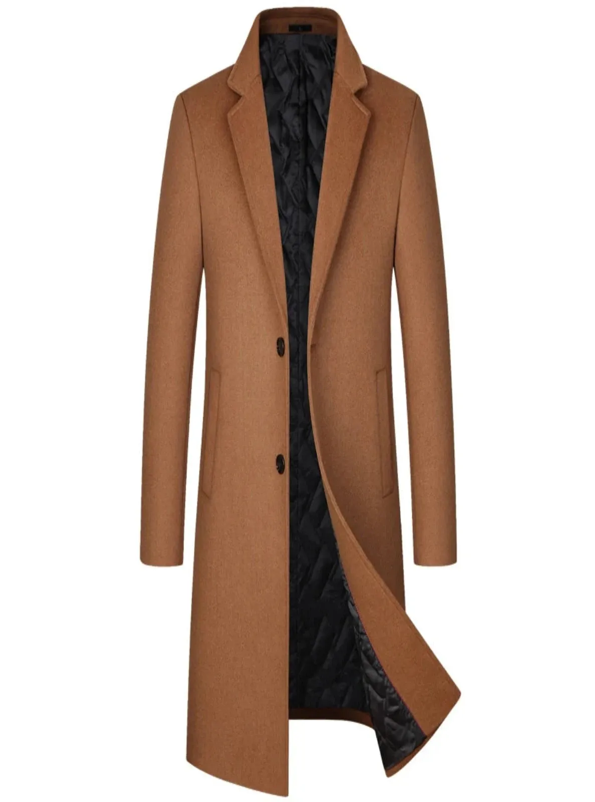 Wool-blend Coat