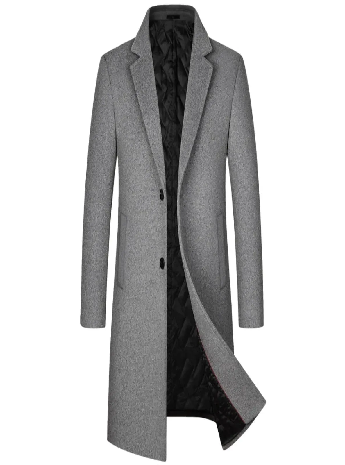 Wool-blend Coat