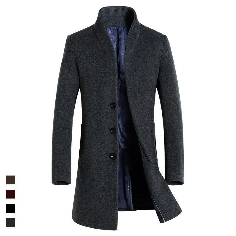 Wool coat jacket For Men