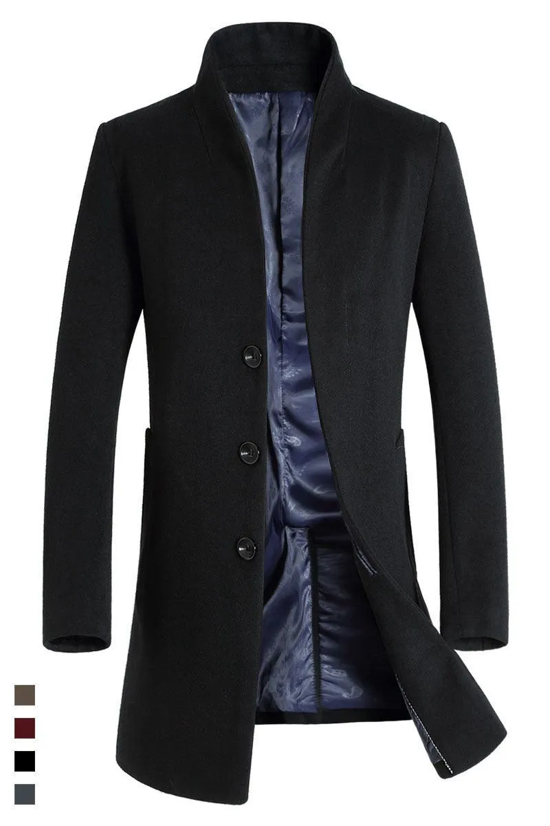 Wool coat jacket For Men