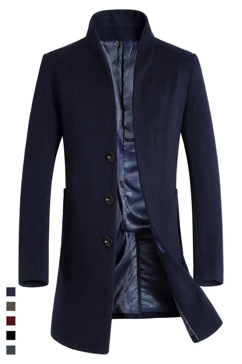 Wool coat jacket For Men